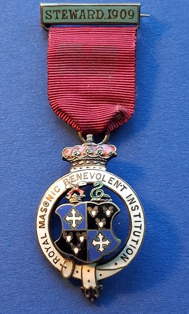 vrijmetselaars medaille, Postzegels en Munten, Ophalen of Verzenden, Overige materialen, Buitenland