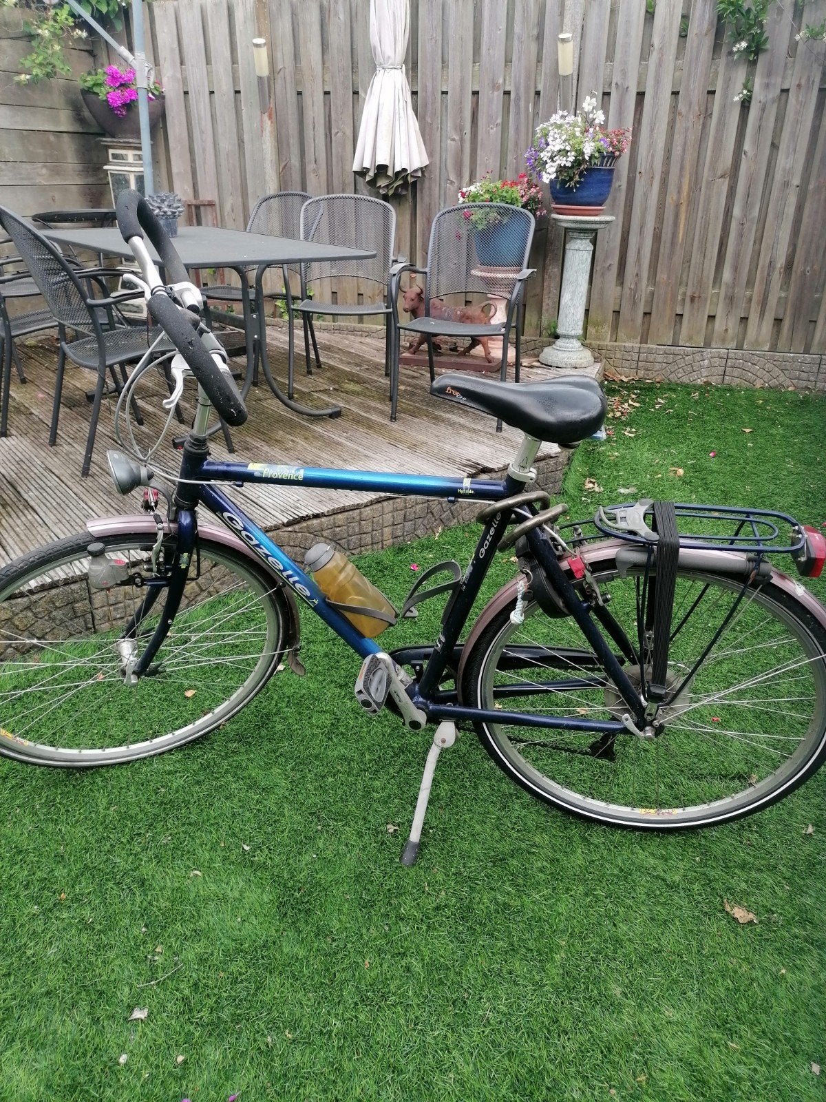 Gazelle City Hybride herenfiets - Provence, Fietsen en Brommers, Ophalen, Gebruikt, Versnellingen, 65 cm of meer