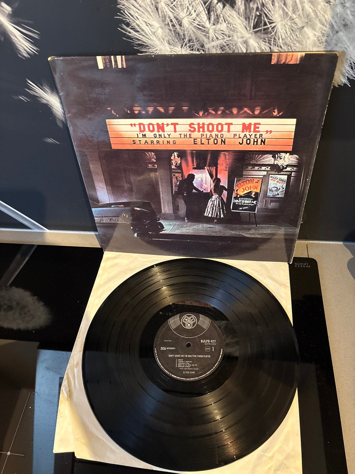 Elton John - Don't Shoot Me I'm Only The Piano Player LP, LP, Gebruikt, Pop, Originele persing