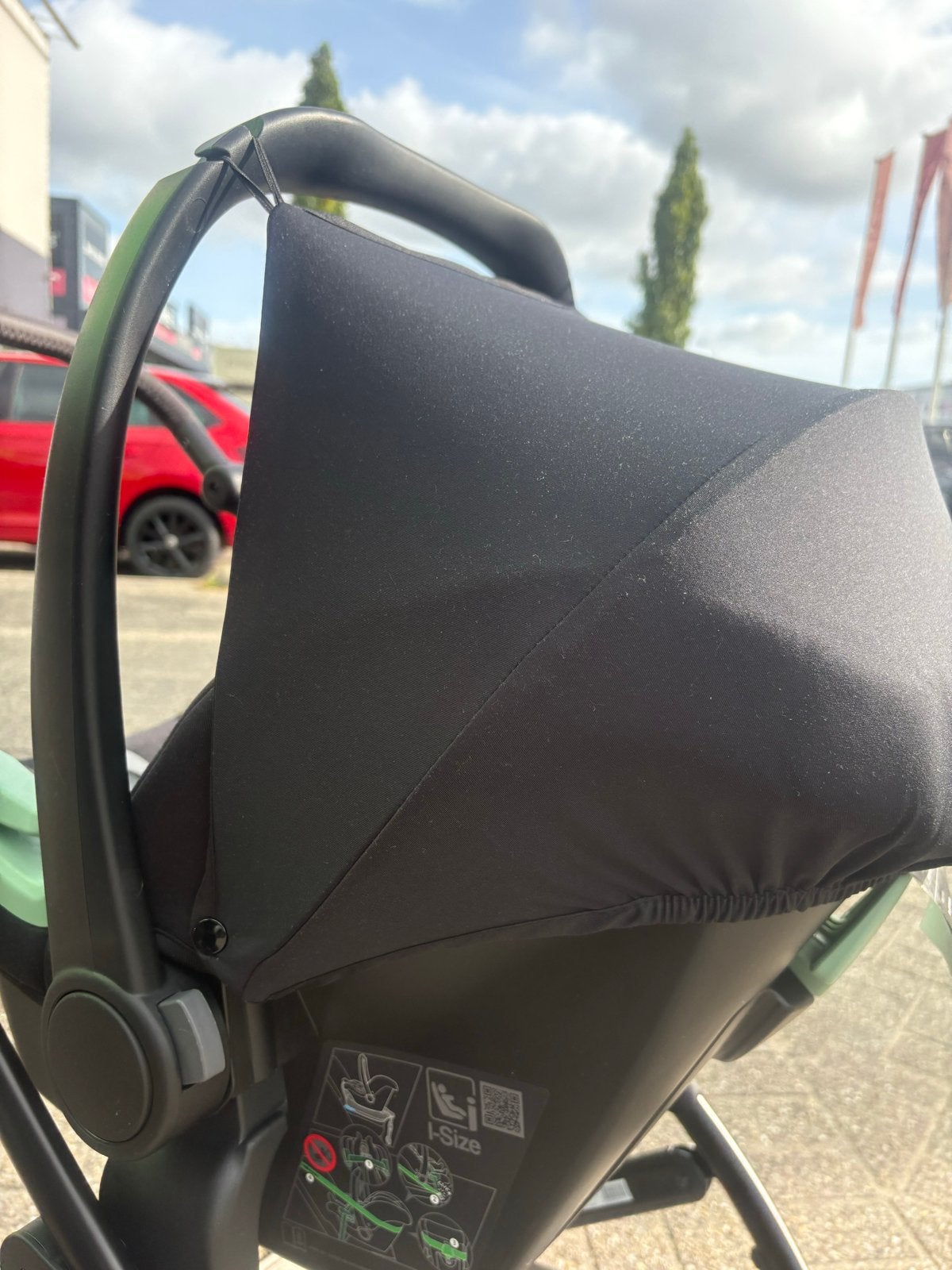 Maxi-Cosi autostoel met zonnekap, Autogordel, Zo goed als nieuw, 0 t/m 13 kg, Maxi-Cosi