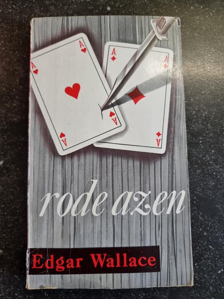 Rode Azen - Edgar Wallace (1964), Boeken, Detectives, Ophalen of Verzenden, Gelezen, Edgar Wallace