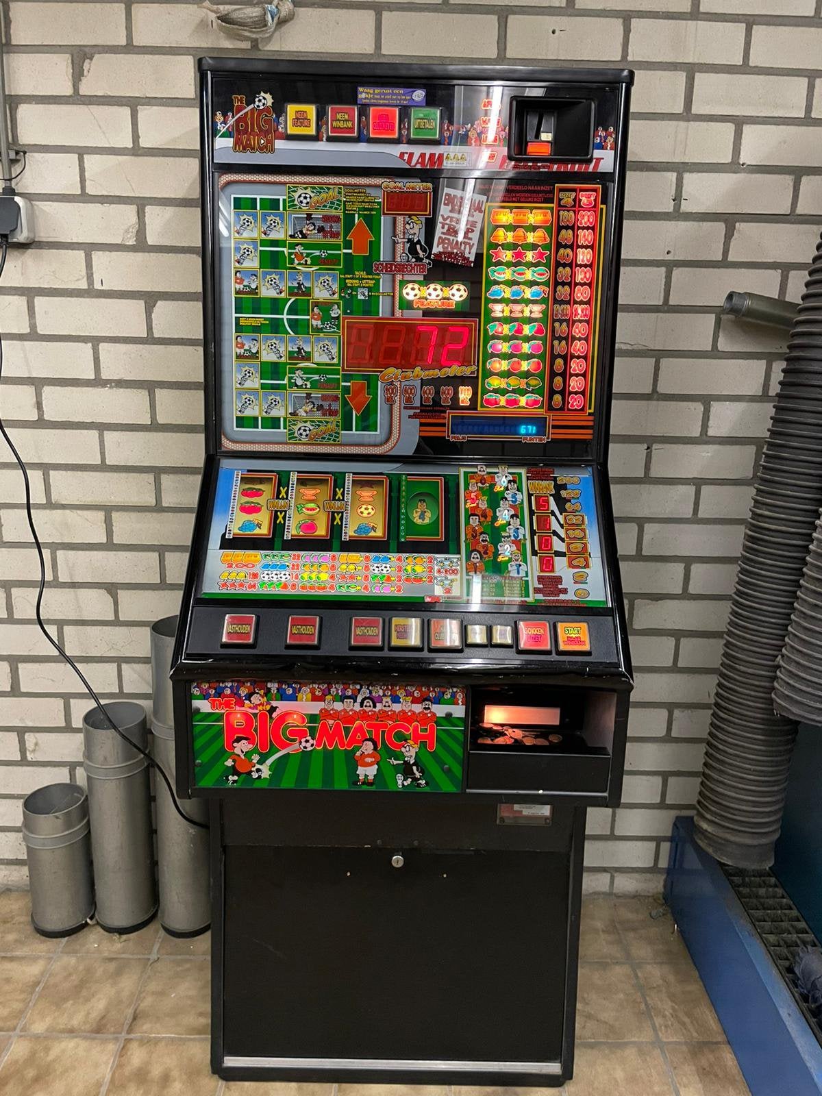 The Big Match 1995, Verzamelen, Automaten | Gokkasten en Fruitautomaten, Euro, Ophalen, Zo goed als nieuw