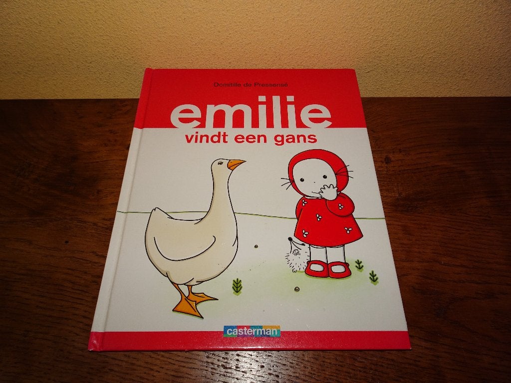 Domitille de Pressense: Emilie vindt een gans, Boeken, 3 tot 4 jaar, Domitille de Pressense, Ophalen of Verzenden, Zo goed als nieuw