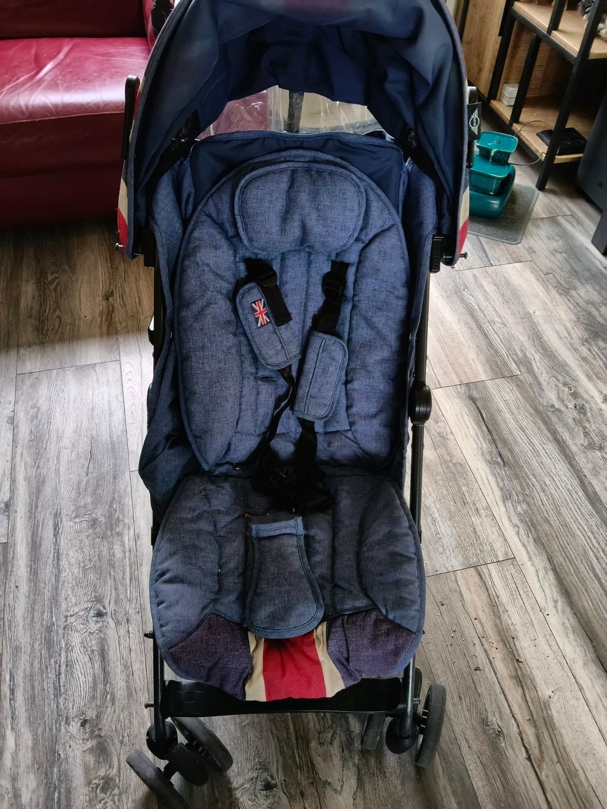 Mini by Easywalker buggy met voetenzak, Kinderen en Baby's, Ophalen, Gebruikt, Overige merken, Voetenzak