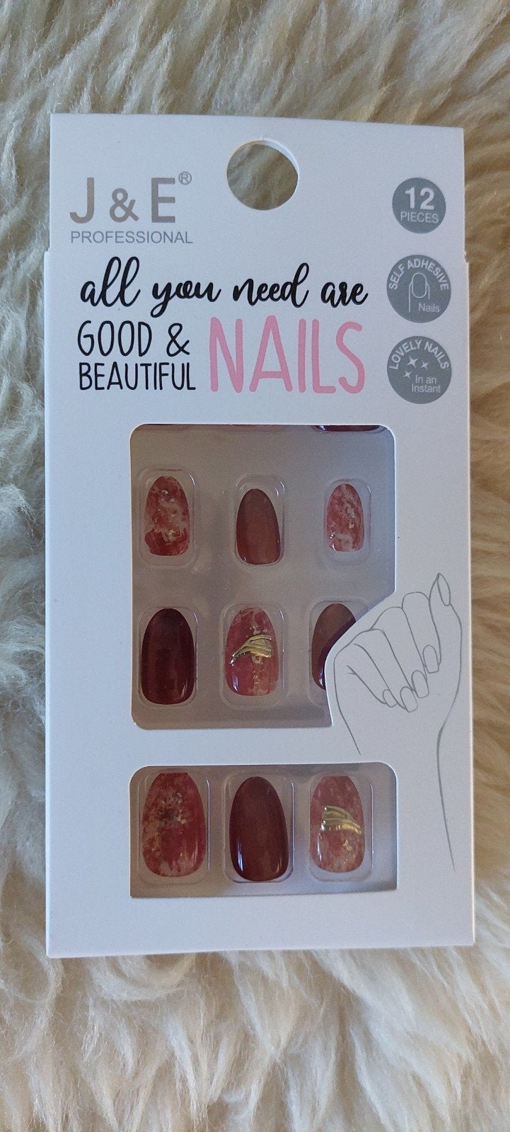 J&E Professional Plaknagels - Good & Beautiful Nails, Sieraden, Tassen en Uiterlijk, Ophalen of Verzenden, Nieuw
