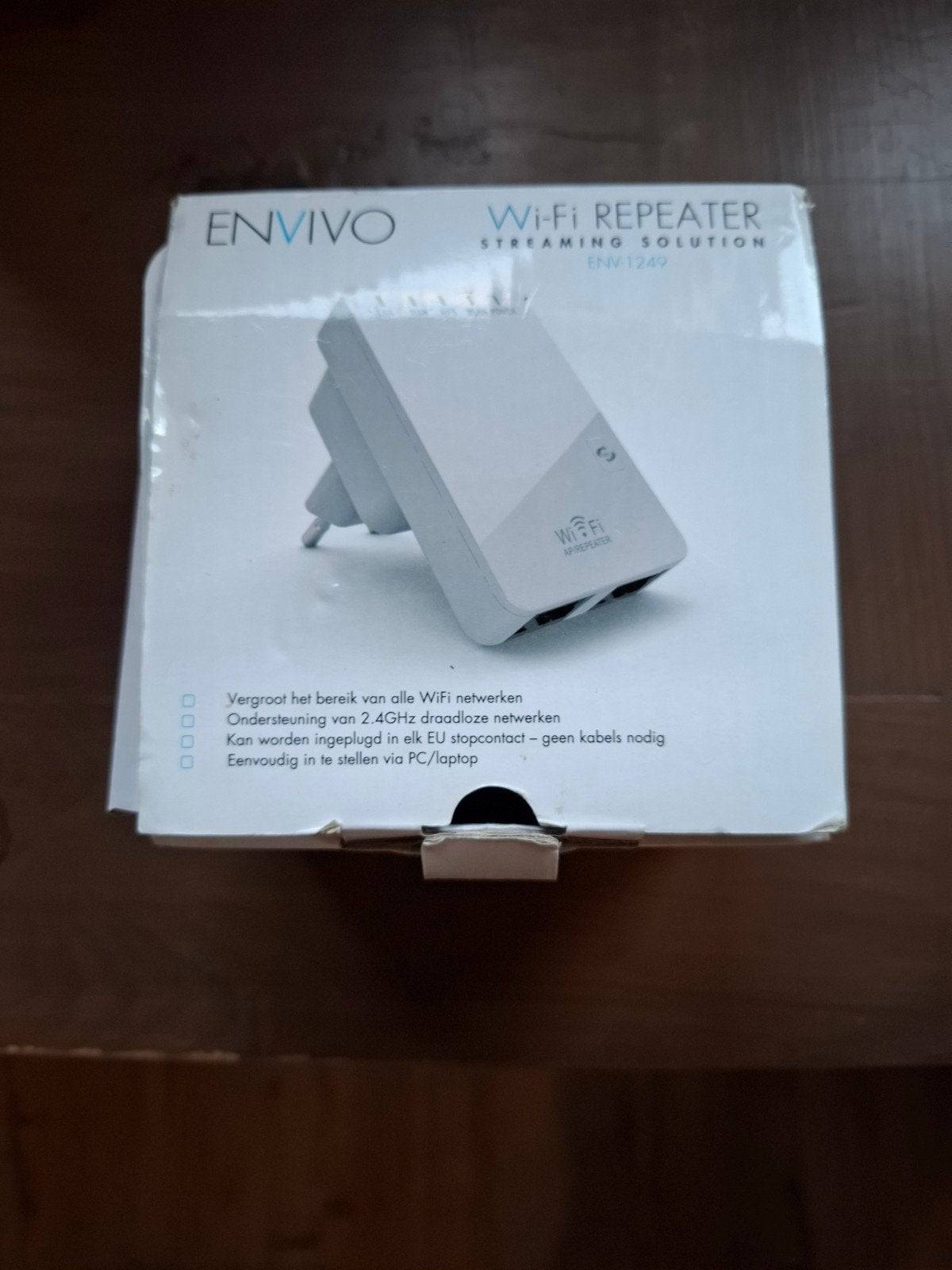 Envivo WiFi Repeater / Versterker - ENV-1249, Ophalen of Verzenden, Zo goed als nieuw, Envivo