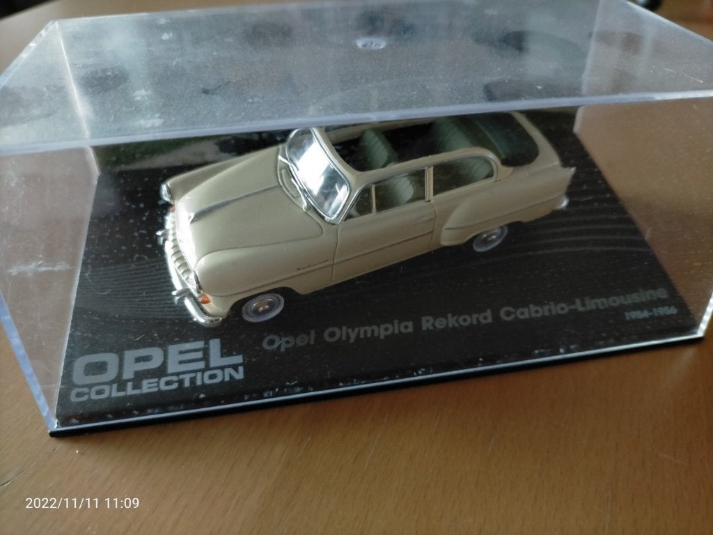 Opel olympia rekord Cabrio boxed, Verzenden, Nieuw, Auto, MiniChamps