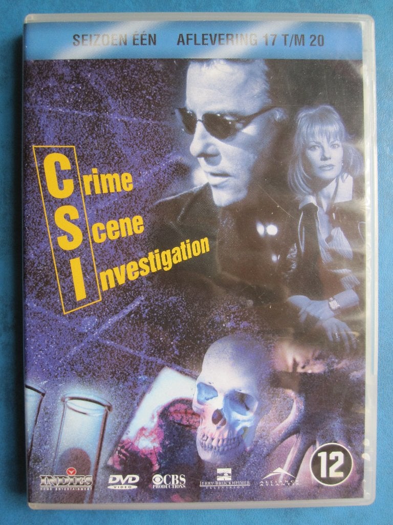 CSI: Crime Scene Investigation - Seizoen één - Afl 17 - 20, Engels, Seizoen 1, Misdaad, Nederlands