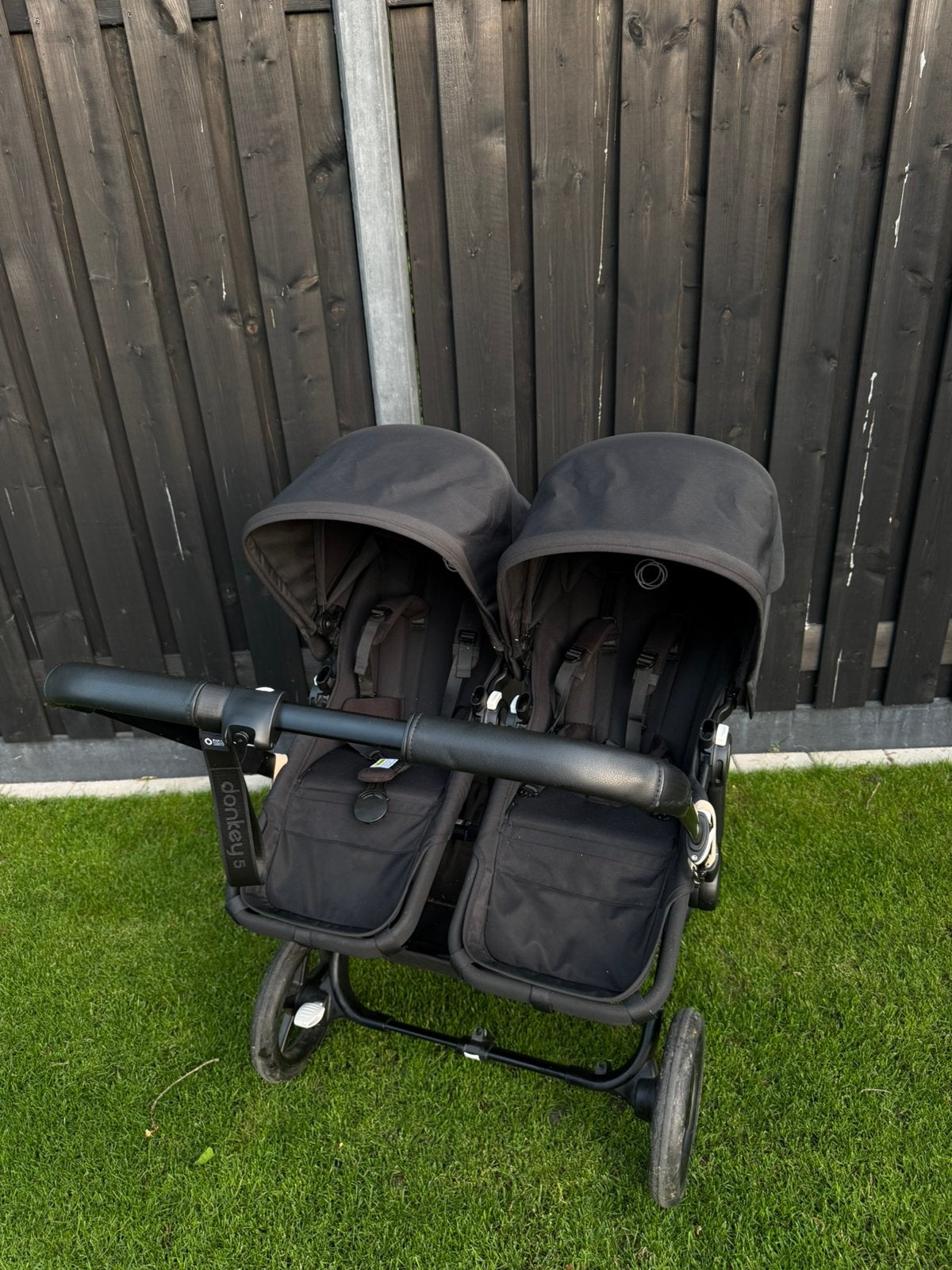 Bugaboo Donkey 5 Twin, Ophalen, Zo goed als nieuw, Kinderwagen of Buggy