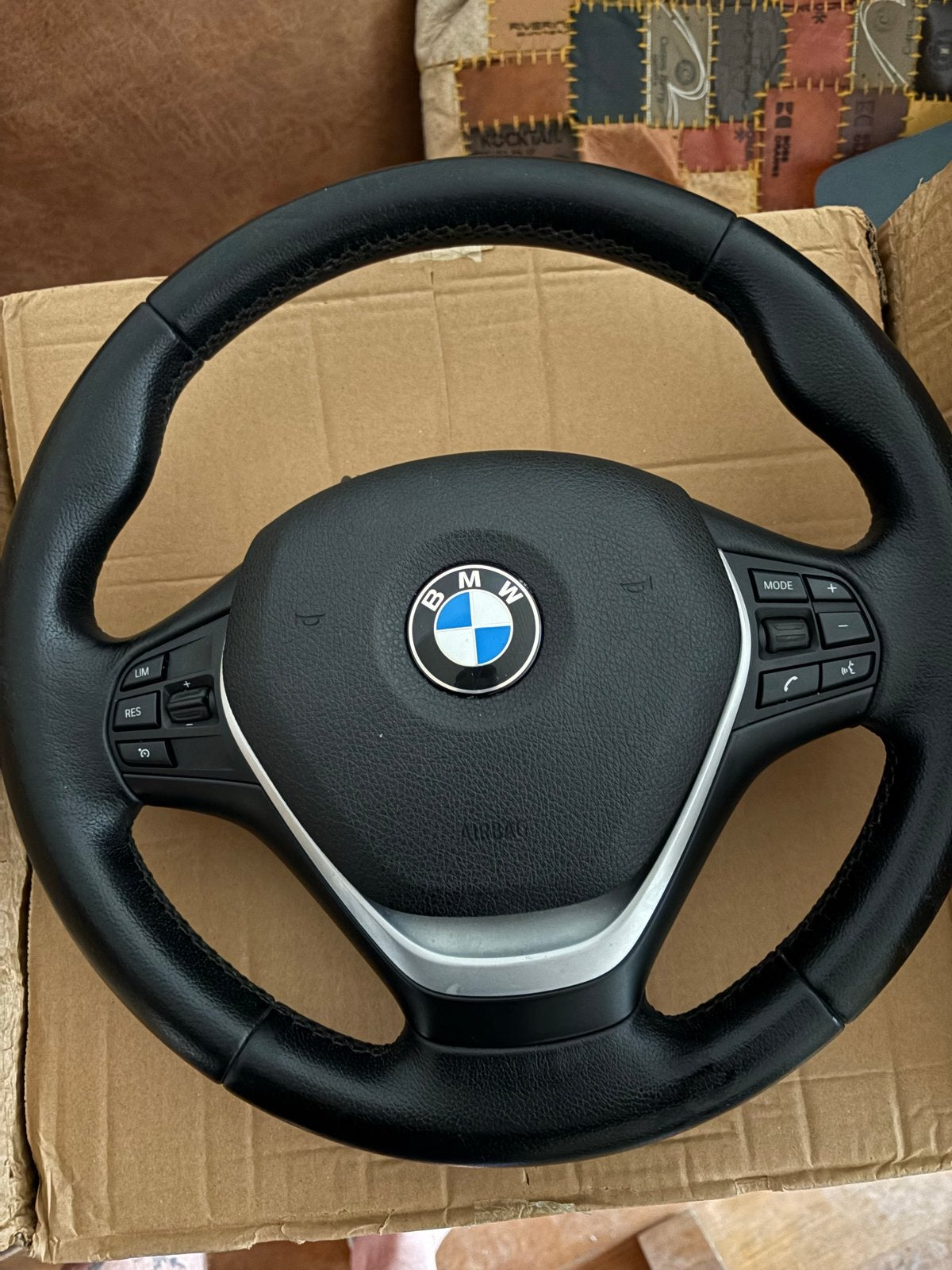 Gebruikt stuurwiel voor BMW 3 Serie F30 (2014), Ophalen of Verzenden, Gebruikt, BMW