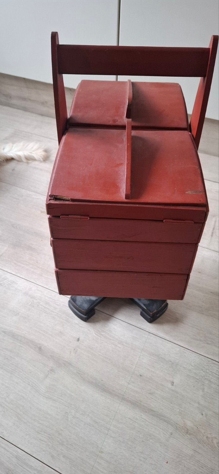 unieke vintage naaikist, Ophalen of Verzenden, Gebruikt, Overige typen