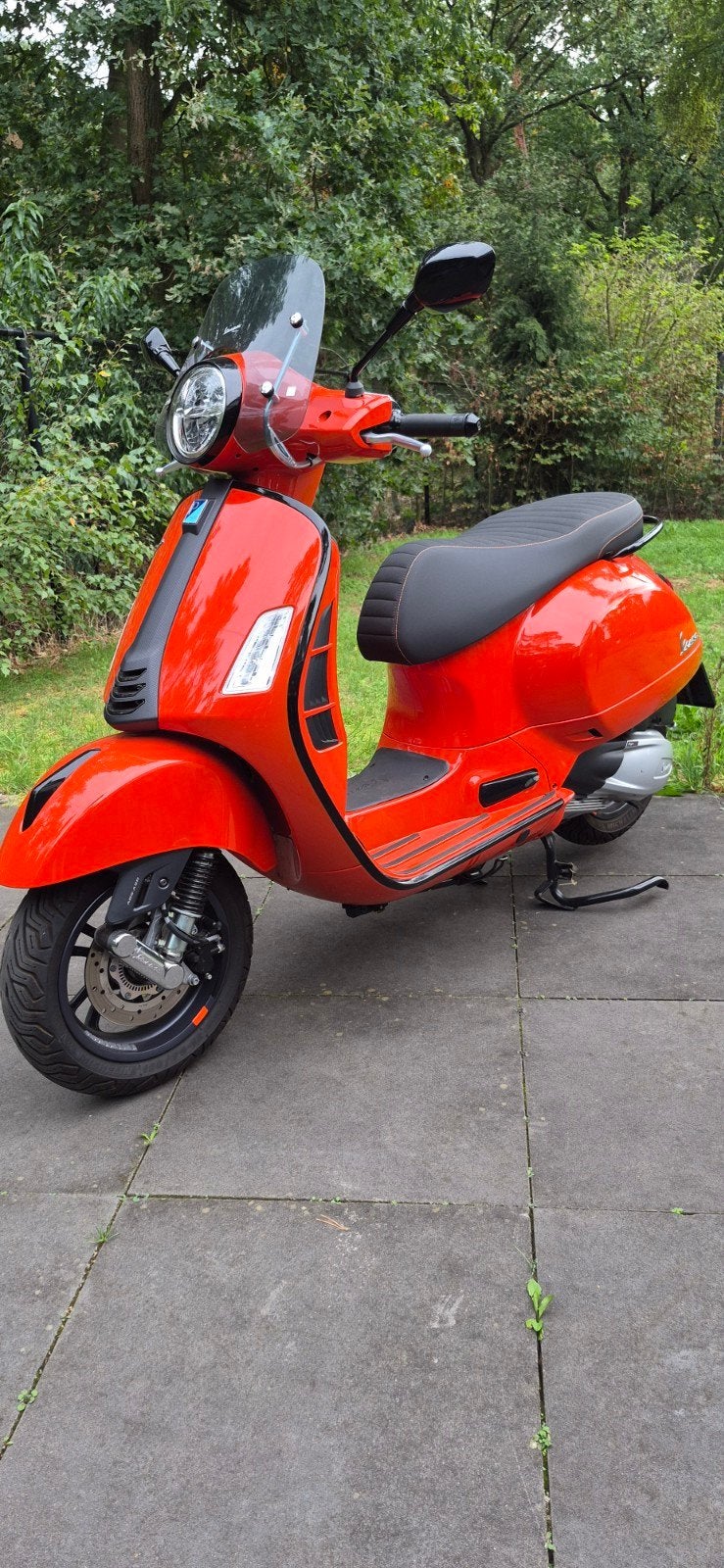 Vespa GTS SuperSport 300 HPE Arancio - Zo goed als nieuw, Ophalen of Verzenden, 280 cc