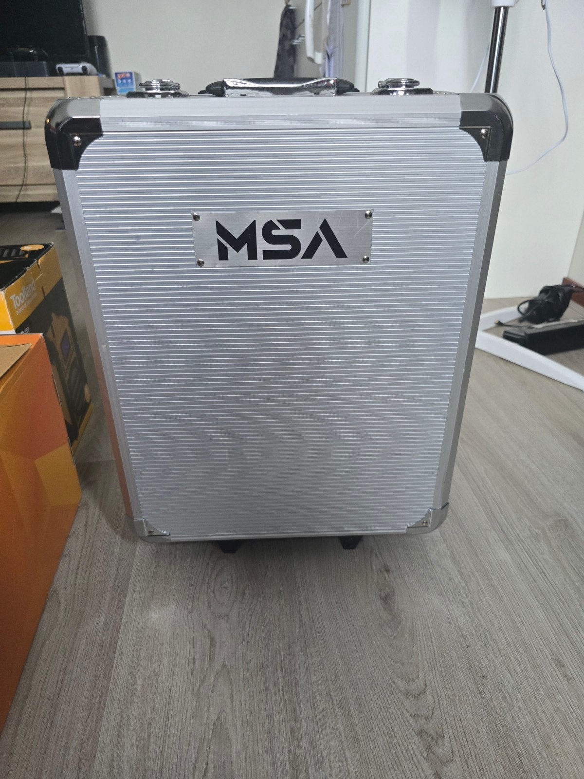 MSA Werkkoffer met diverse gereedschappen, Ophalen, Gebruikt, Gereedschapsset, Overige merken
