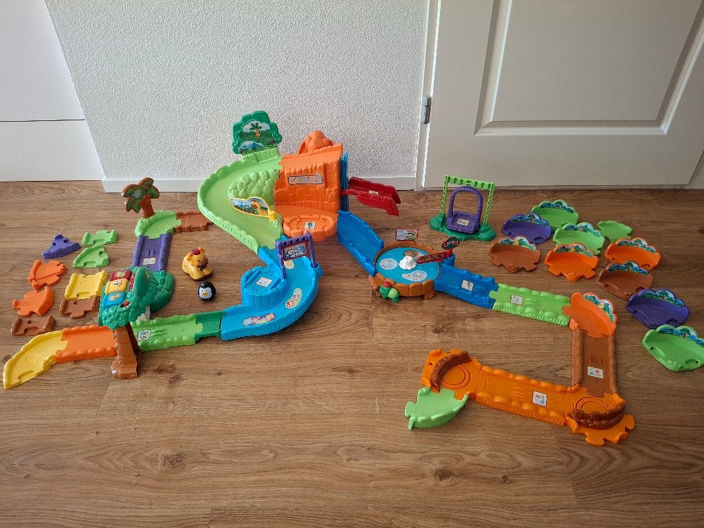 Zoef Zoef Dierentuin + wegdelen, Kinderen en Baby's, Speelgoed | Vtech, Ophalen of Verzenden, Gebruikt, 2 tot 4 jaar