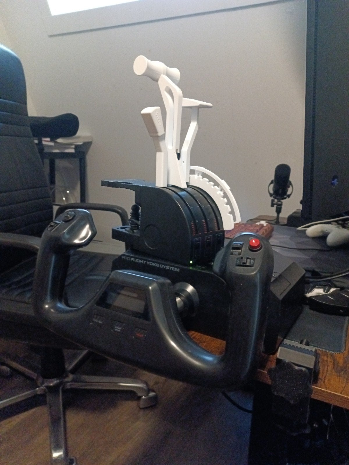 Saitek Pro Flight Yoke System - Vliegsimulator Controller, Gebruikt, 1 speler, Ophalen of Verzenden, Vanaf 3 jaar