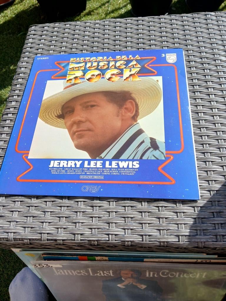 Jerry Lee Lewis - Historia De La Musica Rock vinyl, Ophalen of Verzenden