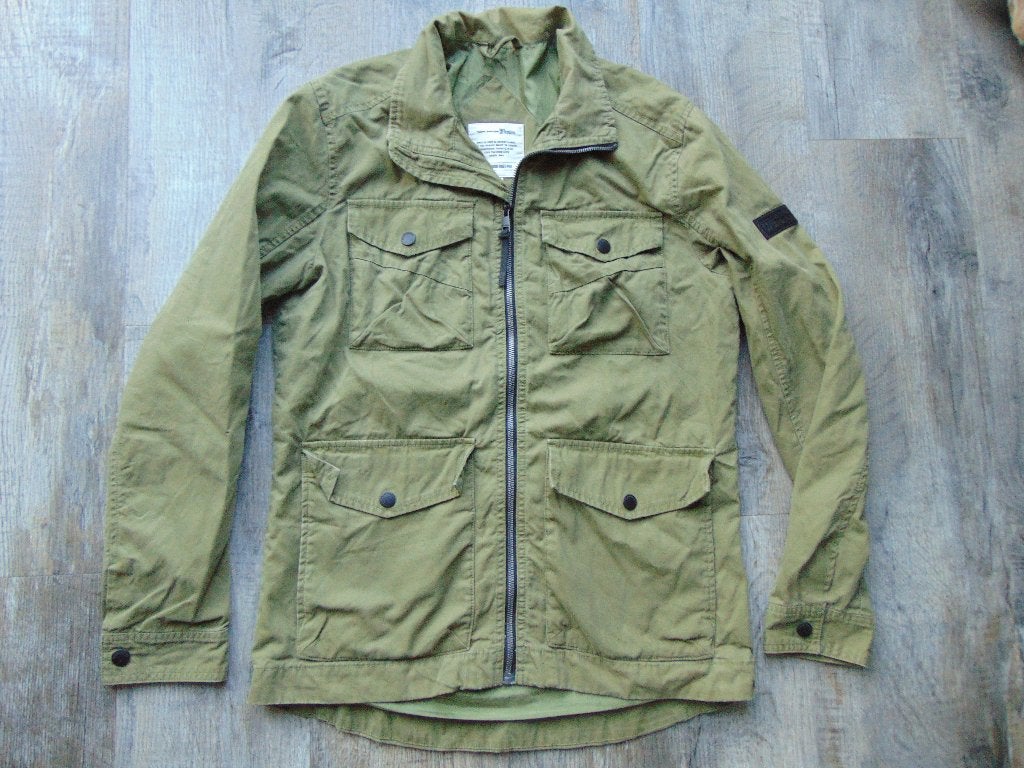 Tom Tailor jas groen tussenjas maat M herfstjas, Maat 48/50 (M), Tom Tailor, Ophalen of Verzenden, Zo goed als nieuw