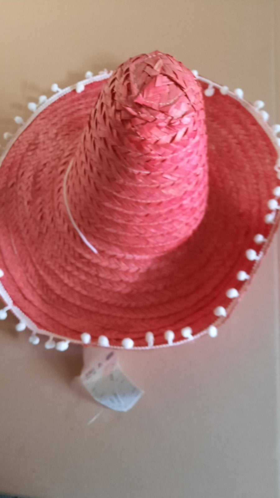 Roze Sombrero, Hoed, One size fits all, Ophalen of Verzenden, Onbekend