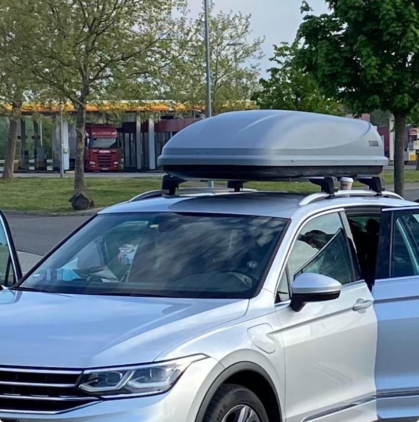 Originele VW Tiguan Dakdragers (vanaf 2016) - 5QF 071 151, Ophalen, Zo goed als nieuw