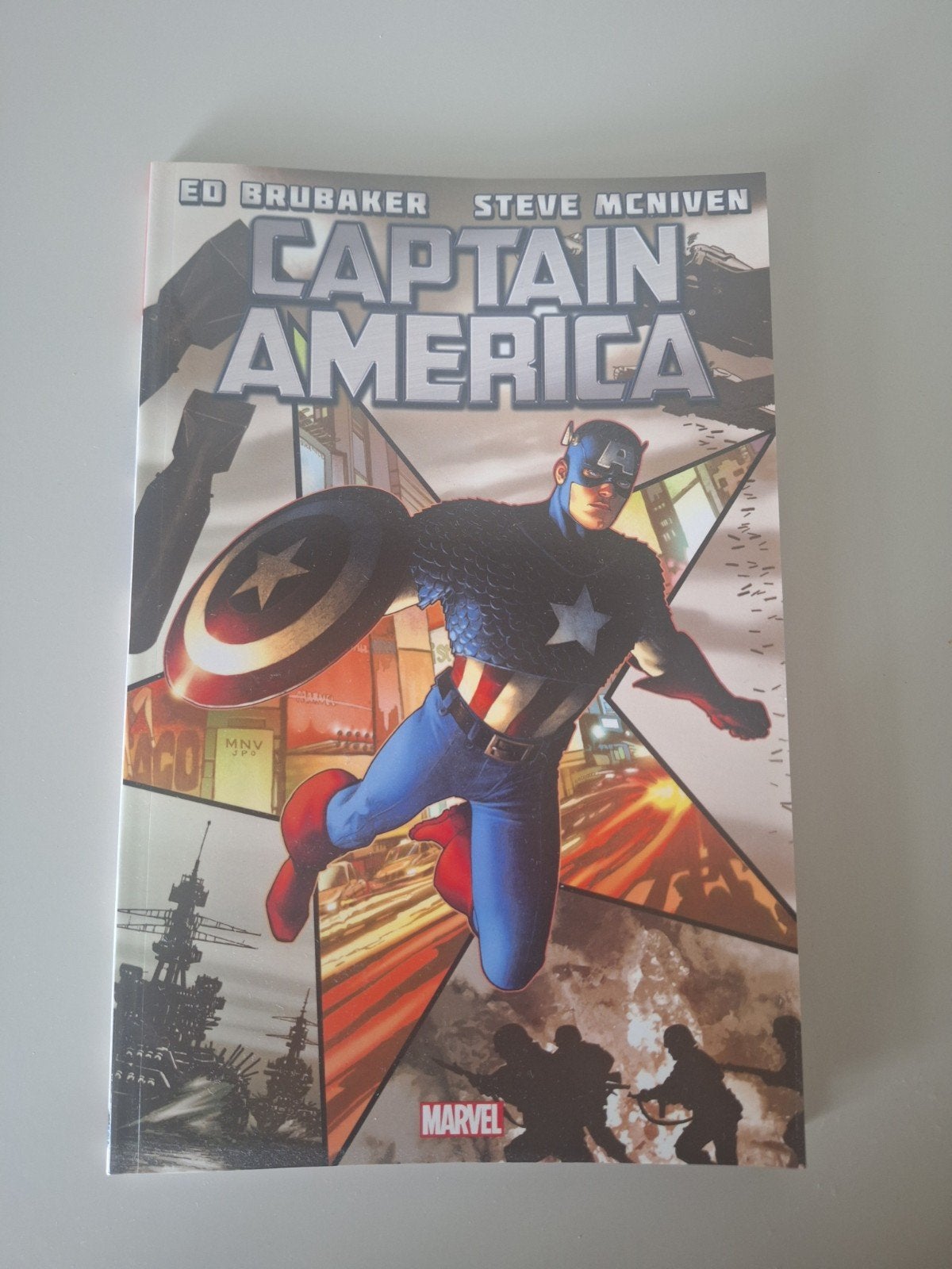 Captain America, Eén comic, Amerika, Ophalen of Verzenden, Zo goed als nieuw