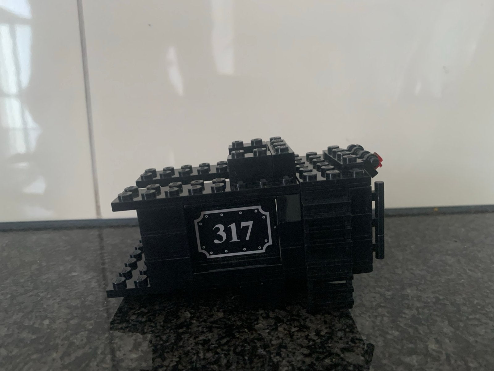 Lego Trein 10205 - 75% compleet met bouwbeschrijving, Ophalen of Verzenden, Gebruikt, Lego