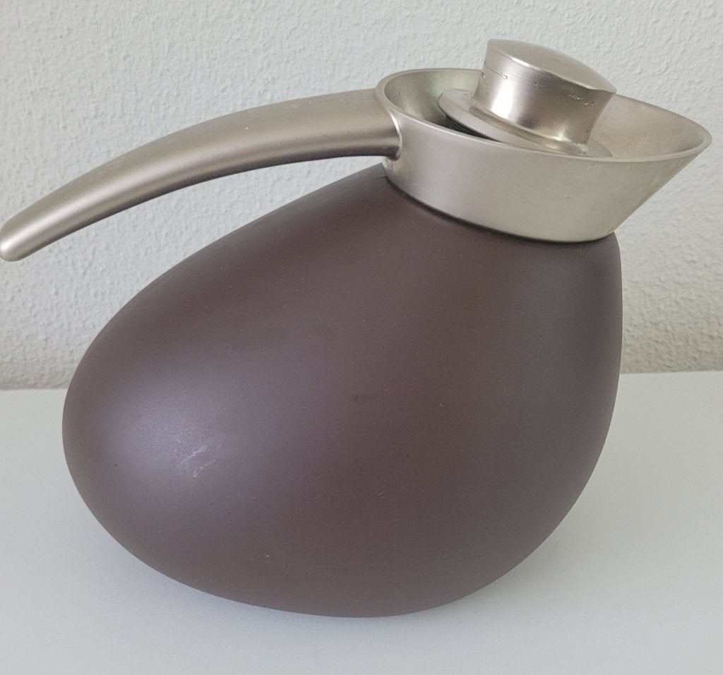 Thermoskan Georg Jensen, Overige typen, Ophalen of Verzenden, Gebruikt, Bruin
