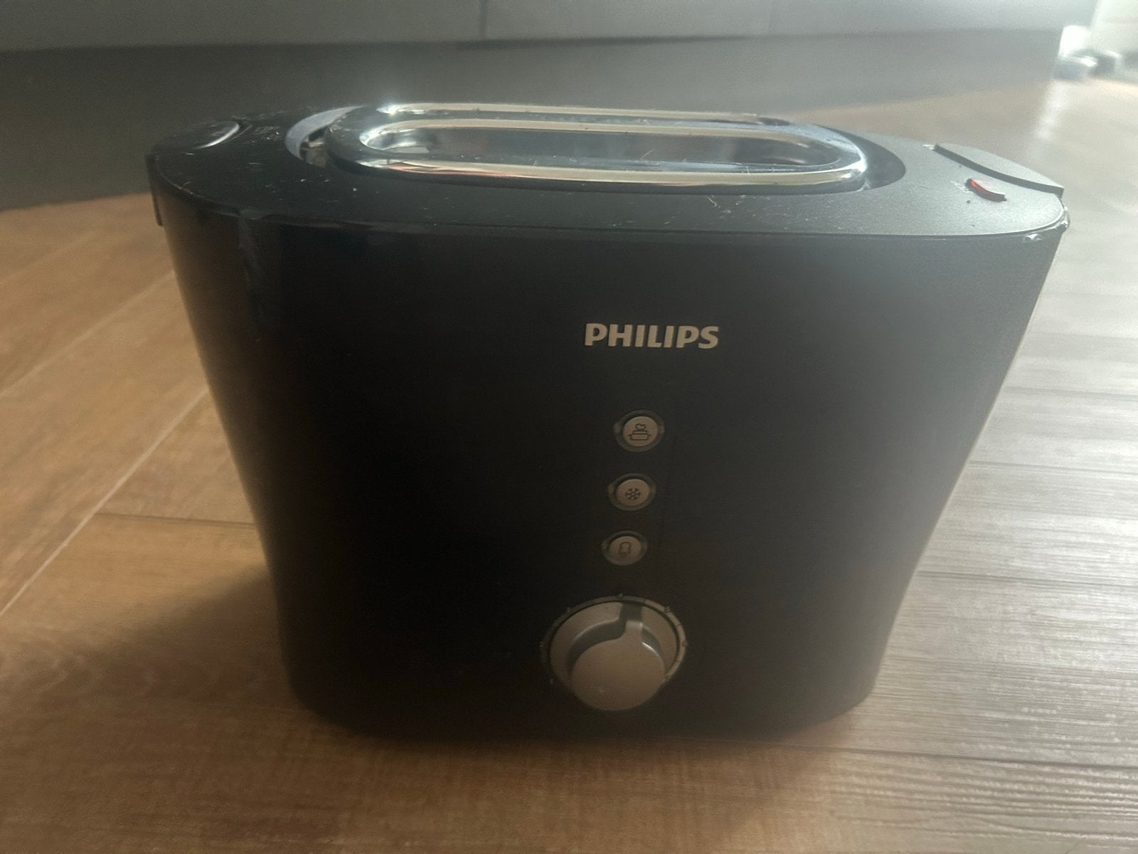 Philips broodrooster - Zwart, Witgoed en Apparatuur, Broodroosters, Ophalen, Zo goed als nieuw