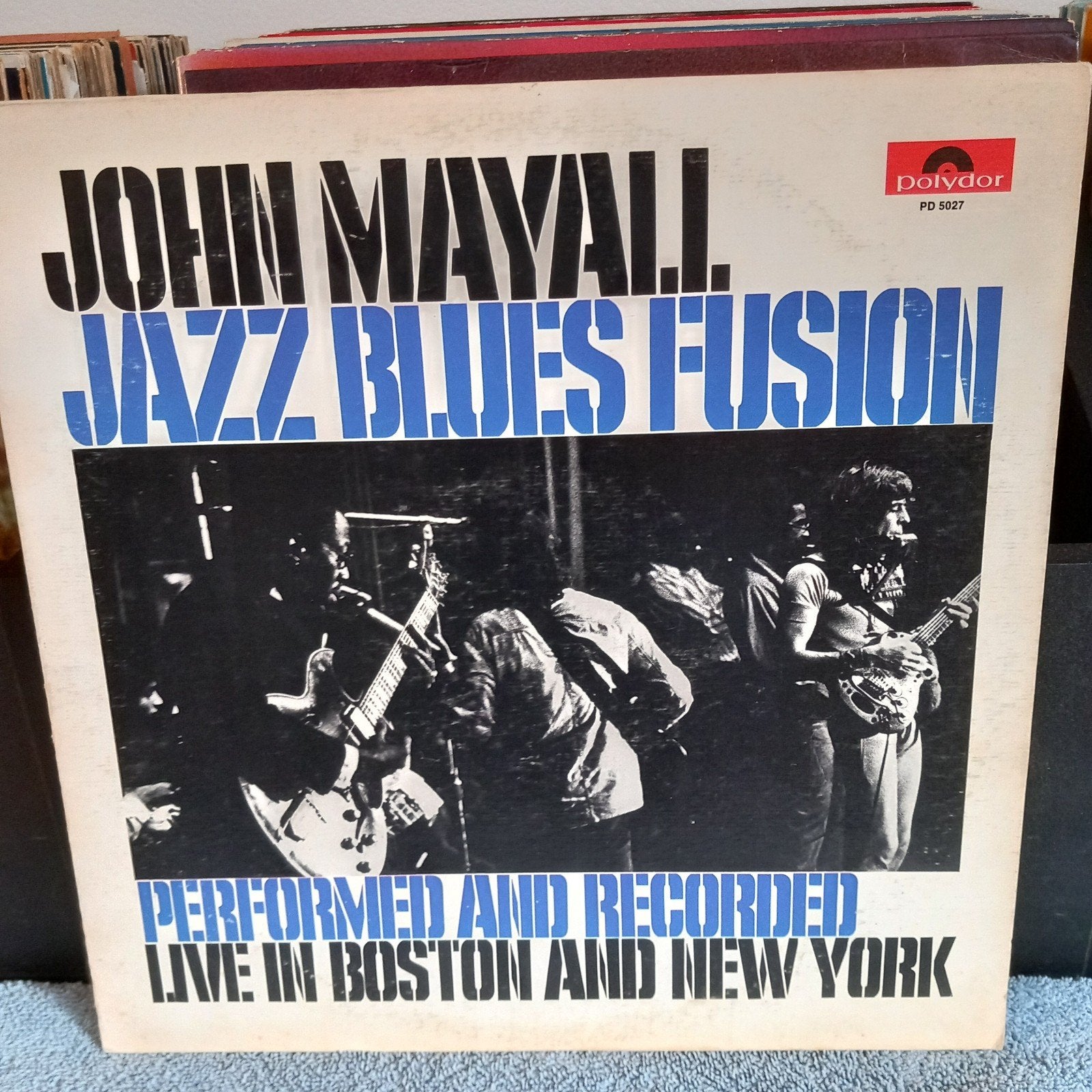 Lp John mayall jazz blues fusion, Ophalen of Verzenden, Gebruikt, 12 inch