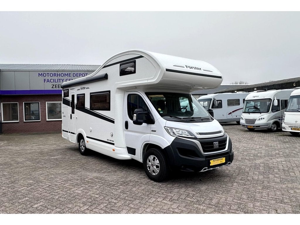 Forster A699 VB Luxe Plus, Overige merken, Alkoof, Koelkast, Treinzit