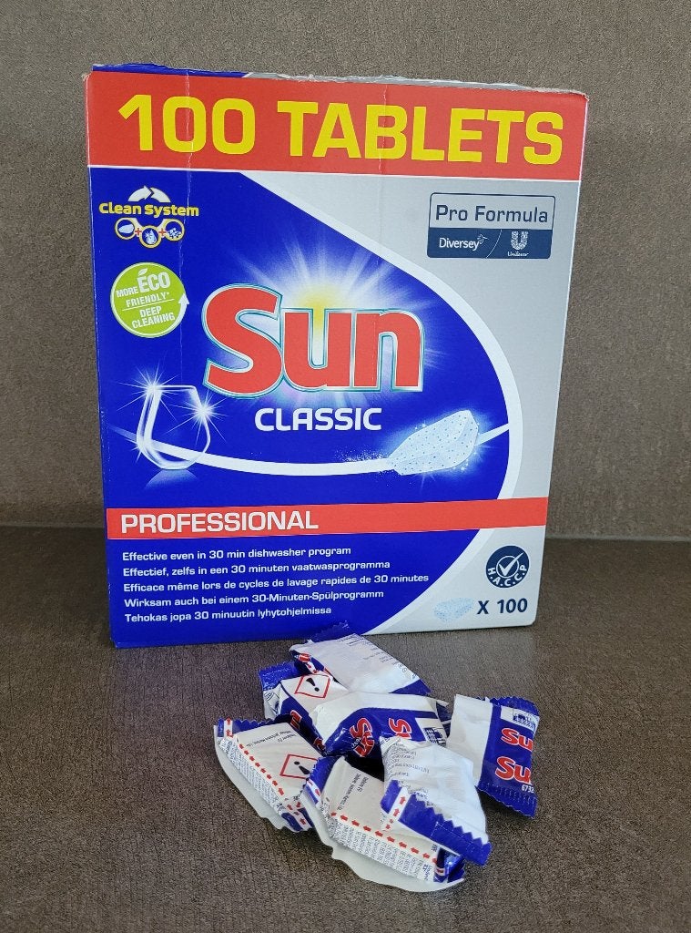 Vaatwastabletten SUN, Ophalen, Schoonmaakmiddel