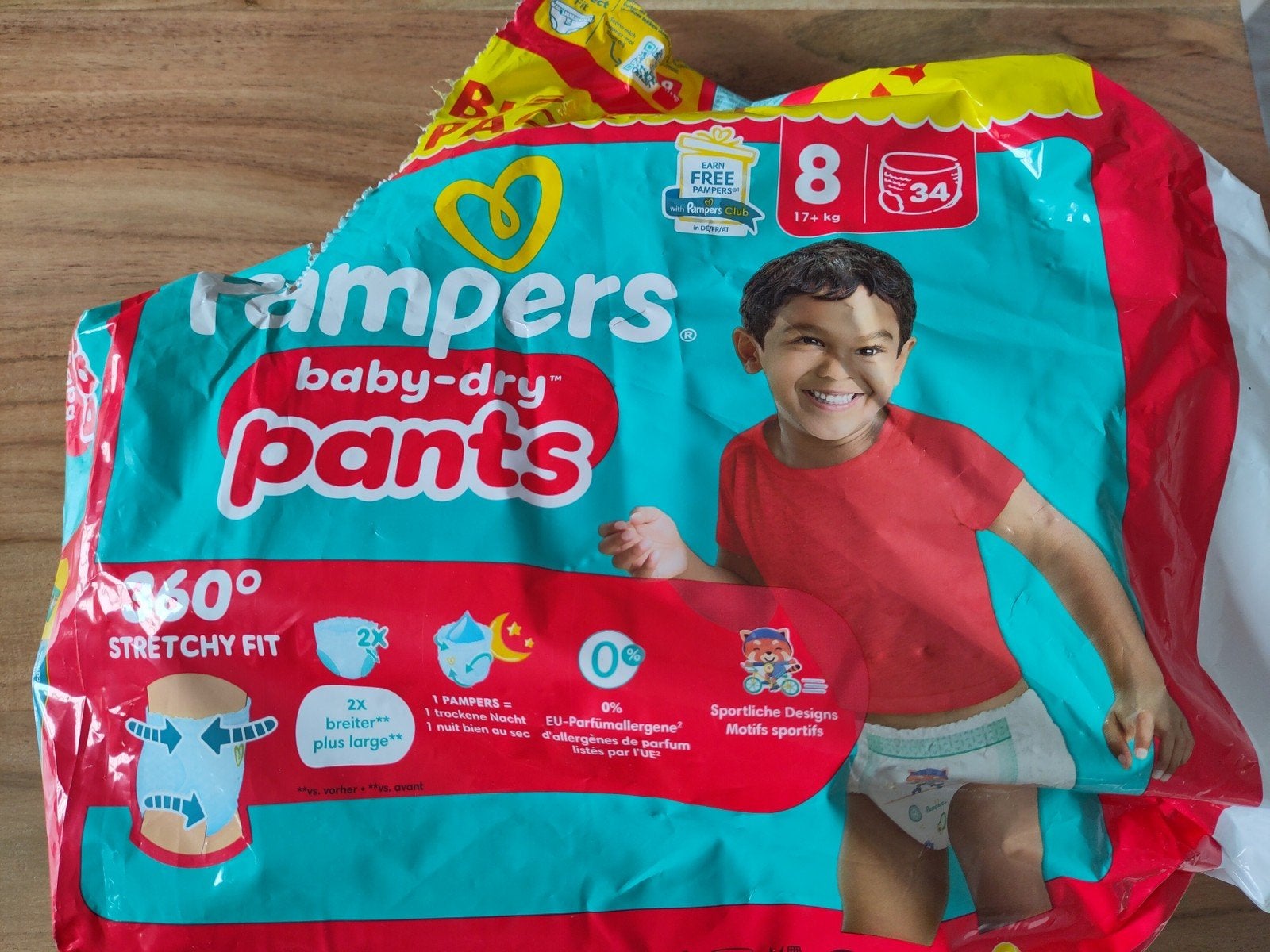 Luierbroekjes: Pampers maat 8 en Bambo Nature maat 6 XXL, Kinderen en Baby's, Ophalen of Verzenden, Nieuw, Overige typen, Overige merken