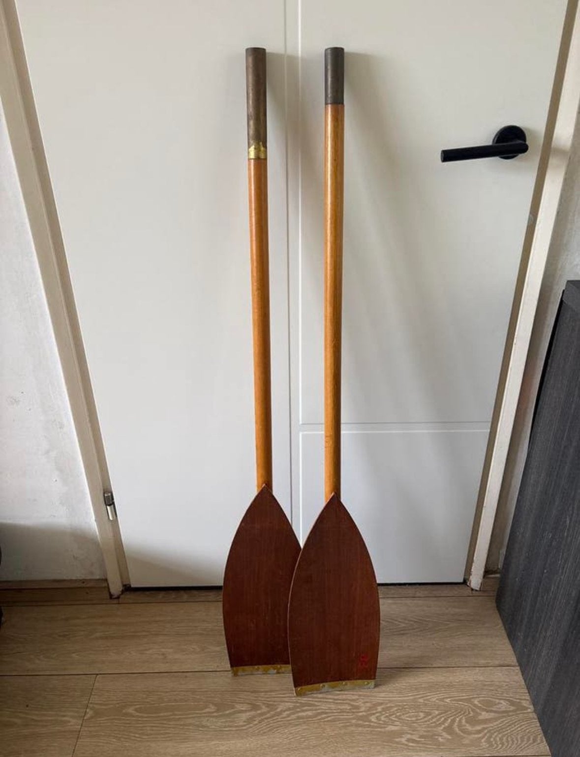Vintage roeispanen - set van 2, Ophalen, Gebruikt
