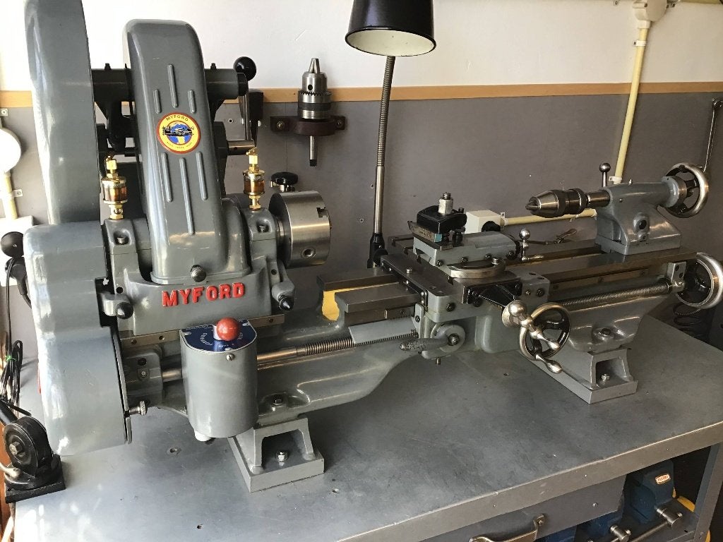 myford ML7, Ophalen, Gebruikt, Metaaldraaibank, Minder dan 500 mm