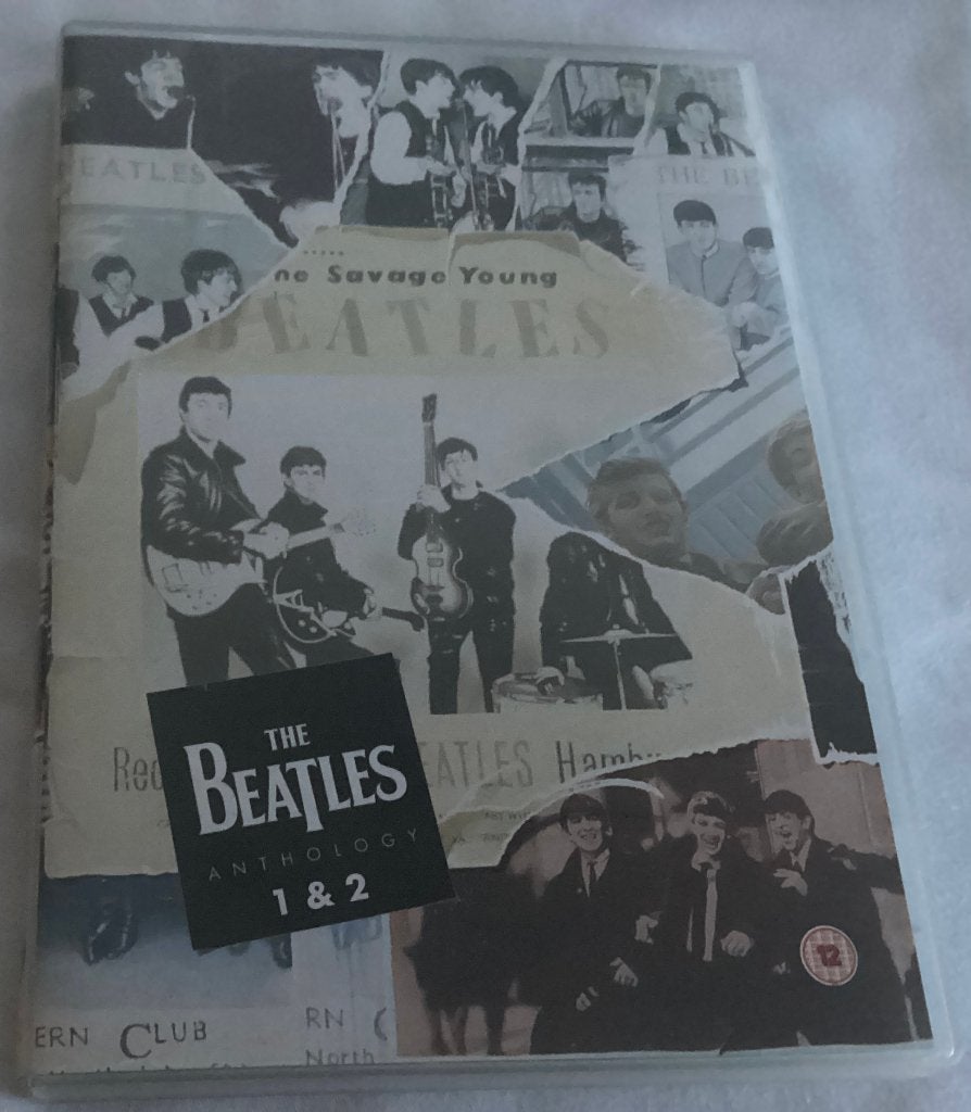 The Beatles Anthology 1 & 2 DVD, Alle leeftijden, Ophalen of Verzenden, Gebruikt, Muziekvideo's