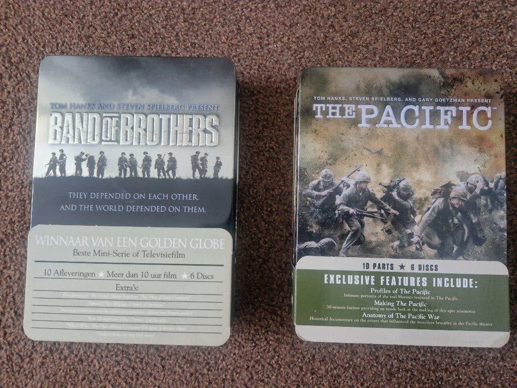 Band Of Brothers & The Pacific - (Special Edition)Tin Box, Vanaf 16 jaar, Verzenden, Zo goed als nieuw, Actie en Avontuur