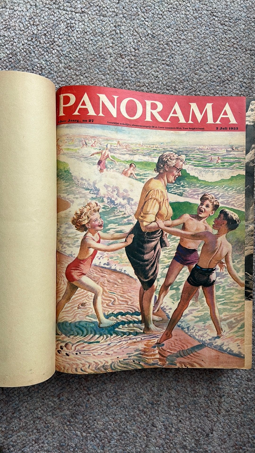 Panorama magazine 3 juli 1953, Ophalen, 20e eeuw of later, Gelezen