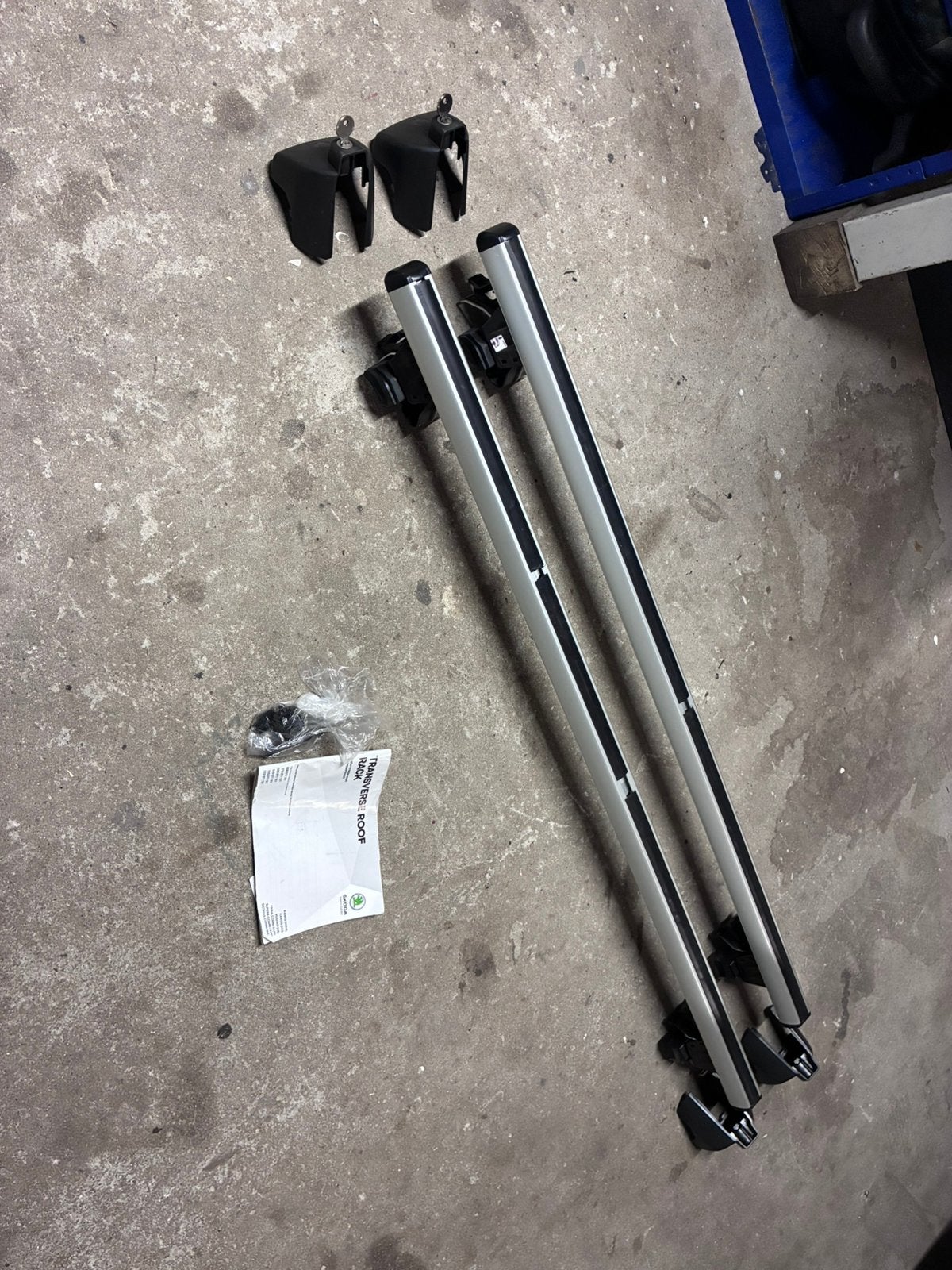 Originele Skoda Kodiaq dakdragers, Ophalen, Zo goed als nieuw