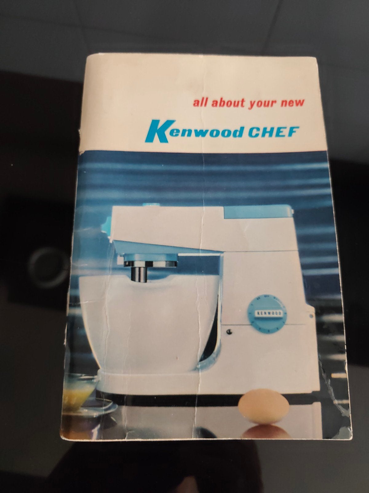 Kenwood Chef boekje Engelstalig, Verzenden