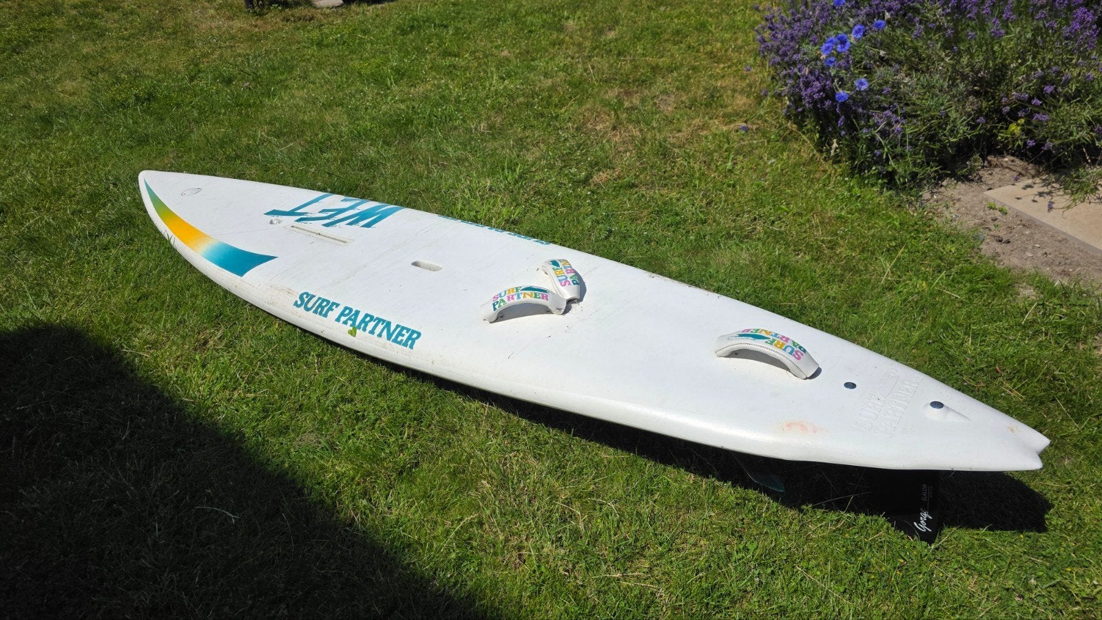 Vintage Surf Partner WET windsurfplank 280 cm semi-zinker, Ophalen, Zo goed als nieuw, SUP-boards