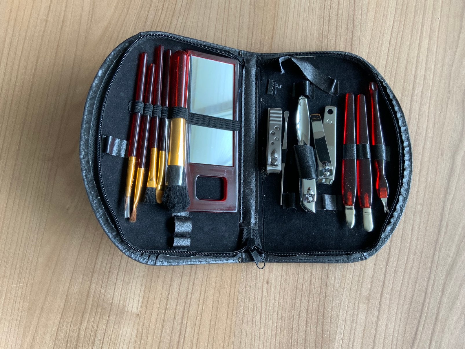 Nagel etui met inhoud, Ophalen of Verzenden, Zo goed als nieuw, Handen en Nagels