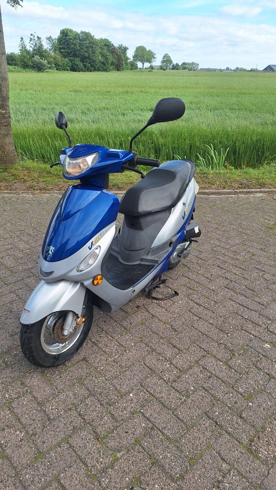Peugeot V-Clic -  met nieuwe krukas, Fietsen en Brommers, Scooters | Peugeot, Ophalen, Gebruikt, Overige modellen, Benzine