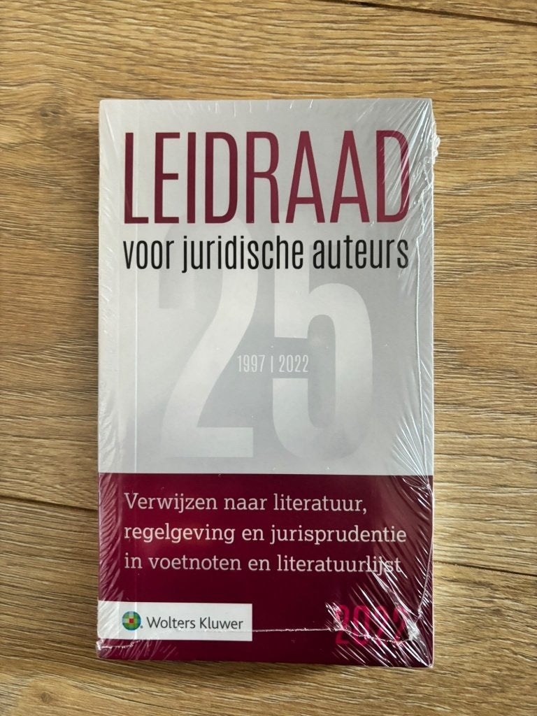 Leidraad voor juridische auteurs (10e)  9789013167153, Ophalen, Gamma, Nieuw, Overige niveaus
