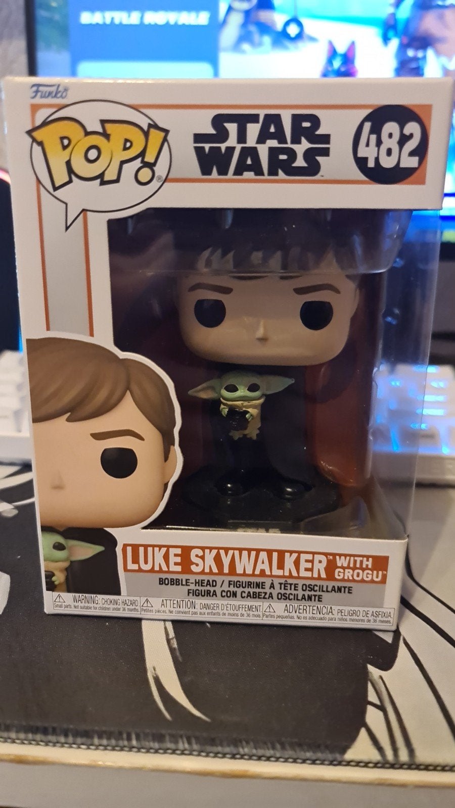 Funko Pop! Star Wars: Luke Skywalker met Grogu #482, Verzamelen, Poppetjes en Figuurtjes, Ophalen, Nieuw