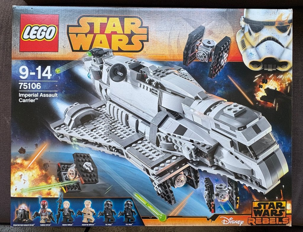 LEGO Star Wars 75106 Imperial Assault Carrier SEALEDRetired, Kinderen en Baby's, Speelgoed | Duplo en Lego, Star Wars, Lego, Nieuw