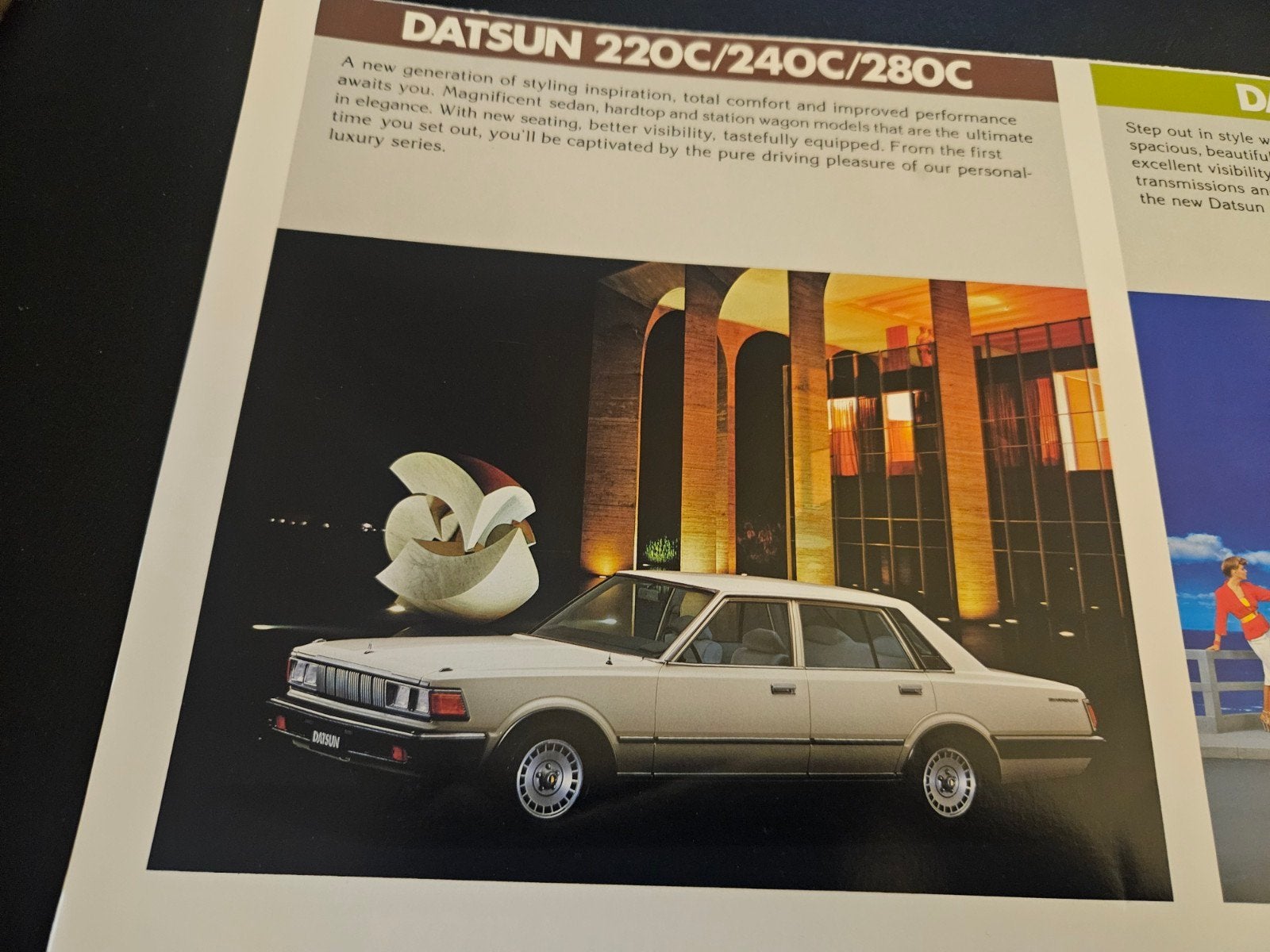 Brochure Datsun 1981 oa 280ZX, Ophalen of Verzenden, Zo goed als nieuw, Overige merken
