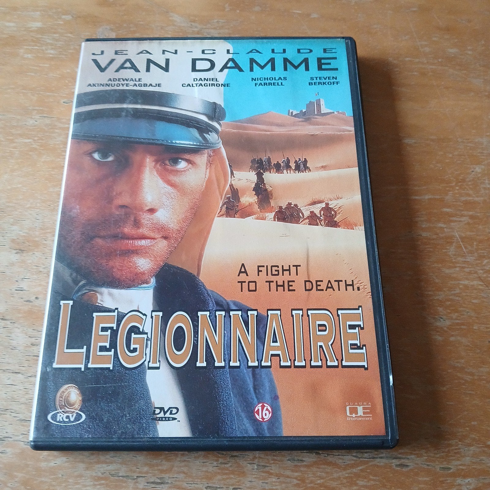 Legionnaire - Jean-Claude Van Damme DVD, Vanaf 16 jaar, Actie, Ophalen of Verzenden, Inclusief doosje