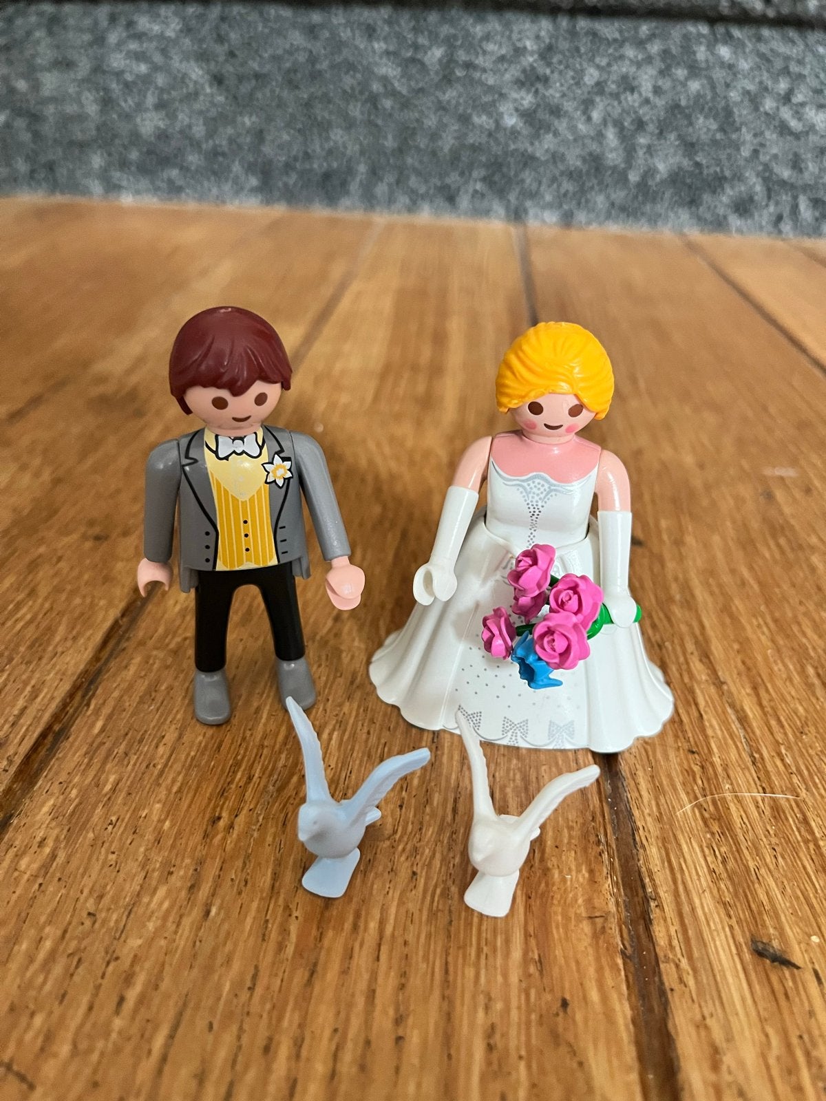 Playmobil Bruidspaar met duiven, Kinderen en Baby's, Ophalen, Gebruikt