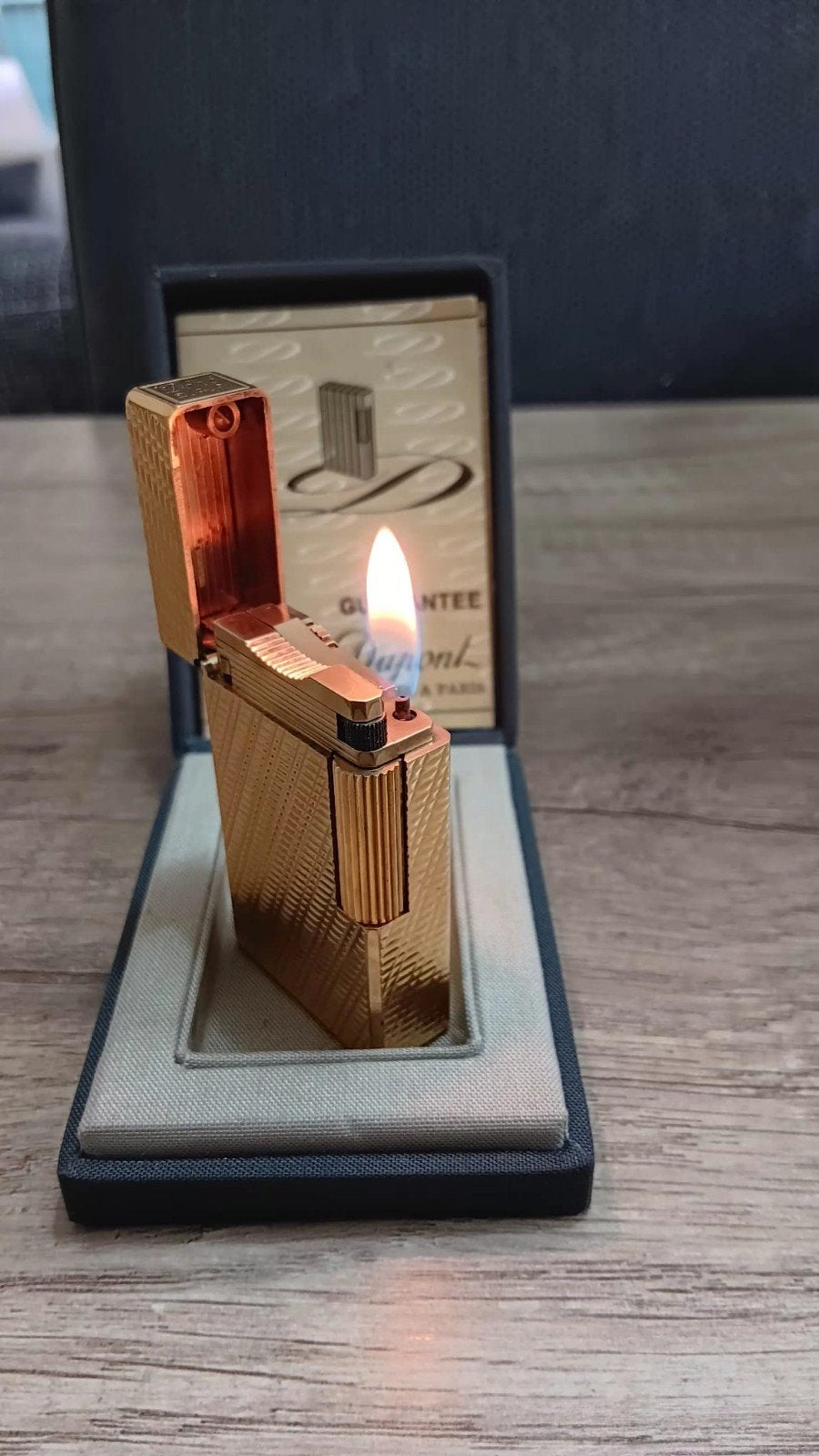 Dupont aansteker, Verzamelen, Ophalen of Verzenden, Gebruikt, Aansteker