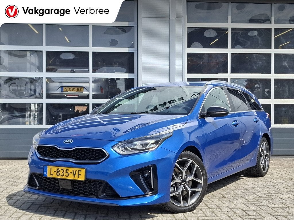 Kia Ceed Sportswagon 1.5 T-GDi MHEV GT-Line Edition | Naviga, Stof, 4 cilinders, Blauw, 1337 kg