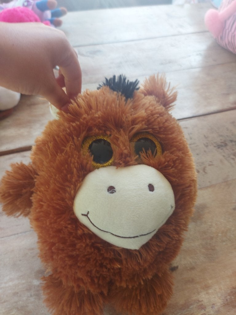 Paard knuffel, Kinderen en Baby's, Speelgoed | Knuffels en Pluche, Paard, Overige merken, Overige karakters, Ophalen of Verzenden